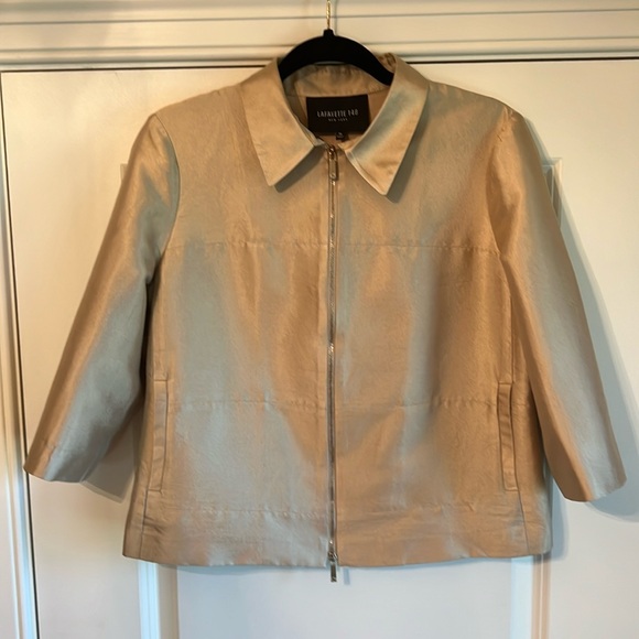 LAFAYETTE 148 Adaya Silk Blend Jacket - Picture 2 of 16